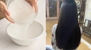 Cách dùng nước vo gạo để gội đầu giúp chống rụng tóc, tóc con đua nhau mọc