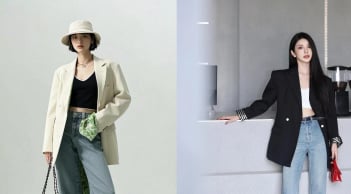 Công thức blazer + quần jeans đẹp bất bại cho nàng nâng cấp vẻ ngoài sành điệu