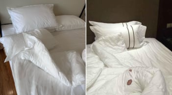 Nhận phòng khách, làm ngay việc này để kiểm tra ga giường sạch hay bẩn
