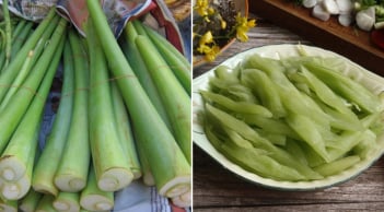 Ngâm dọc dùng với loại nước này, nấu chín vẫn giòn ngon, ăn không bị ngứa