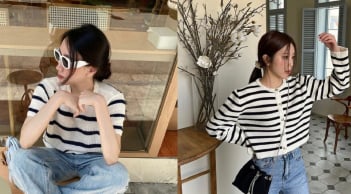 3 kiểu áo kẻ vừa sành điệu vừa nổi bật nàng đừng bỏ qua Thu này