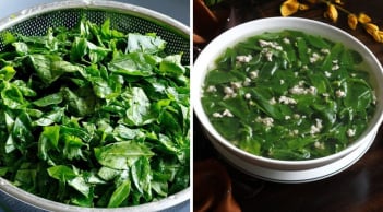 Tại sao nên vò rau ngót trước khi nấu?