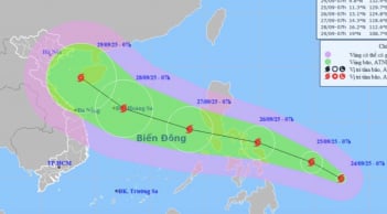 Bão chồng bão: Thêm cơn bão rất mạnh đang tiến thẳng vào Biển Đông, cảnh báo khẩn cấp