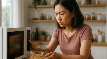 Đồ ăn thừa hâm nóng làm bữa sáng: Tiện tay nhưng đang “hại ngầm” hệ tiêu hóa
