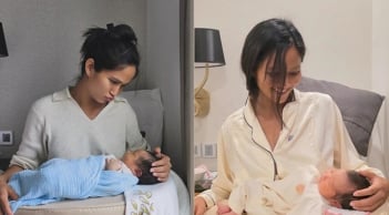 H'Hen Niê nói gì khi bị góp ý dạy con gái học khi mới 3 tuần tuổi?