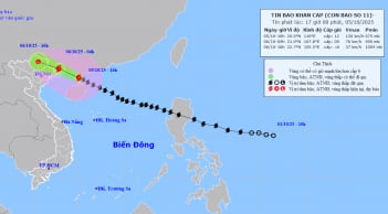 Ứng phó bão số 11 - bão Matmo, Hà Nội cho toàn bộ học sinh nghỉ ngày 6/10