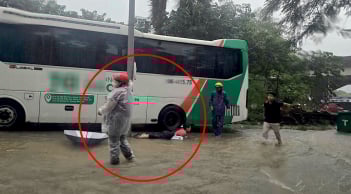 Hà Nội phát hiện nút giao ngập nước nghi bị rò rỉ điện, tiếp tục cảnh báo mưa đông và sấm sét