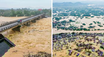 Lũ sông Cầu ở Thái Nguyên vượt mức lịch sử, hàng nghìn ngôi nhà ngập trong biển nước, người dân cầu cứu trong đêm
