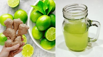 Cách pha nước vỏ chanh gừng giúp giảm cân, eo thon, ngăn tích tụ mỡ thừa
