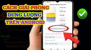 Điện thoại đầy bộ nhớ đơ-chậm: Ấn nút này giải phóng dung lượng chỉ trong 5 giây
