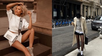 Quần shorts – món đồ bất ngờ “lên ngôi” mùa thu đông 2025