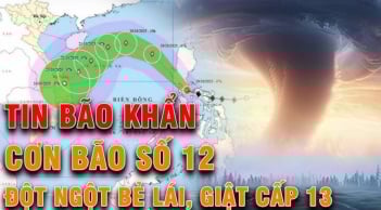 Bão số 12 Fengshen quét Biển Đông: Khả năng mạnh lên Cấp 11 - Giật Cấp 13, cảnh báo tại các tỉnh Trung Bộ