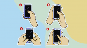 Cách cầm điện thoại nói lên tính cách khác biệt gì ở bạn?