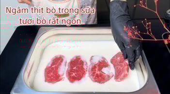 Ướp thịt bò cho thêm 1 thứ, thịt mềm tan, gấp đôi dinh dưỡng