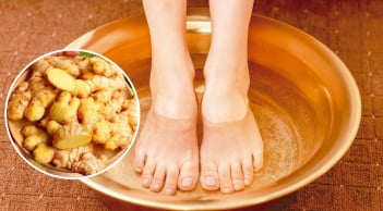 Ngâm chân bằng nước gừng ấm trước khi ngủ có 4 lợi ích tuyệt vời, tốt cho cả nam và nữ