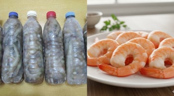 Đừng bỏ tôm thẳng vào tủ lạnh: Thêm 1 bước nhỏ, tôm để cả năm vẫn tươi ngọt như mới mua