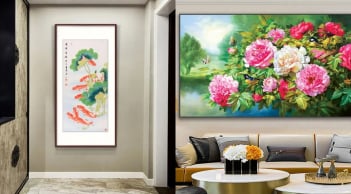 4 loại tranh phong thủy nên treo ở cửa ra vào: vừa đẹp vừa giúp gia chủ gặp lành tránh dữ