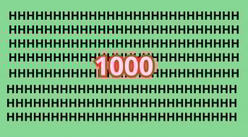 Trong tiếng Việt, từ nào có 1000 chữ H?