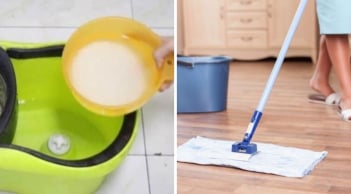 Lau nhà đừng chỉ lau với nước: Thêm 1 nguyên liệu rẻ tiền này, nhà sạch bong, thơm mát cả tuần