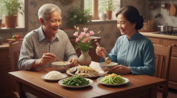 Sau 65 tuổi, ăn tối sai giờ dễ mất ngủ, hại tim: Đây mới là thời điểm “vàng” cho sức khỏe