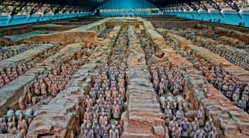 Ảnh vệ tinh hé lộ bí mật khiến lăng Tần Thủy Hoàng 2.000 năm không ai dám khai quật