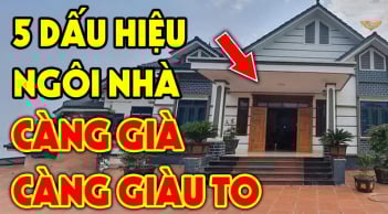 5 Dấu Hiệu Cho Thấy Nhà Bạn Có Phong Thủy Tốt, Tài Lộc Dồi Dào