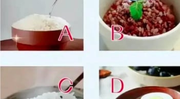 Trắc nghiệm: Chọn bát cơm bạn muốn ăn để biết mức độ giàu có trong tương lai