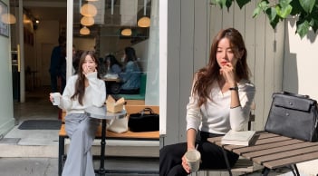 Muốn mặc áo trắng nổi bật ngày lạnh bạn đừng quên mix với 4 món đồ này