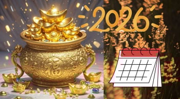 Phúc đầy thì lộc tới, năm 2026: 4 tuổi Nổ Lộc Lớn, quý nhân xuất hiện, người xưa báo đáp, giàu sang tột đỉnh