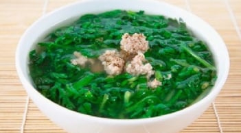 Rau cải cúc - Món ăn, bài thuốc giúp giải cảm, trị ho, đau đầu... rất tốt vào mùa lạnh