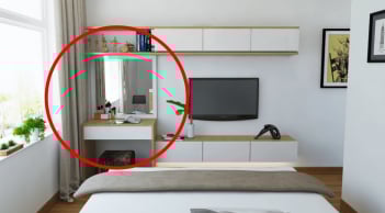 Vị trí đặt bàn trang điểm trong phòng ngủ hợp phong thủy, nhiều người chưa biết