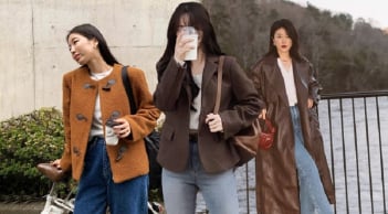 Áo khoác nâu – món đồ “vạn năng” mùa đông