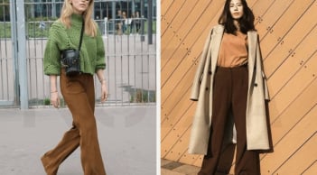 Quần nâu trở thành item vạn năng, vừa ấm áp vừa dễ phối đồ