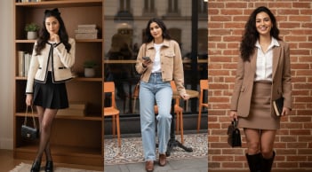 Vì sao phụ nữ nên ưu tiên áo khoác ngắn? Bí quyết “trẻ – gọn – sang” chỉ trong một món đồ