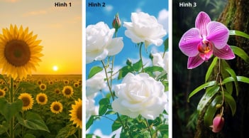  Quiz: Chọn 1 bức hình hoa trong 3 hình để biết Hôn nhân của bạn thực sự hạnh phúc có phải cặp đôi vàng?