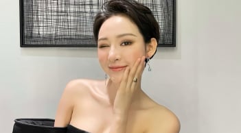 Hiền Hồ bày tỏ sự xúc động khi được Ngọc Trinh bảo vệ