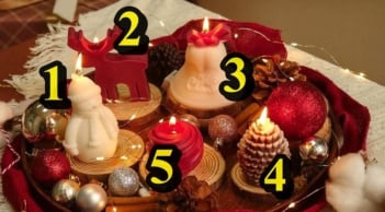 Chọn mẫu nến bạn yêu thích và khám phá thông điệp may mắn dành cho bạn trong tháng 12