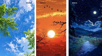 Quiz: Chọn 1 hình Bầu Trời để biết điều bạn Phải Buông Bỏ Ngay để năm 2026 Thăng Tiến Giàu Sang