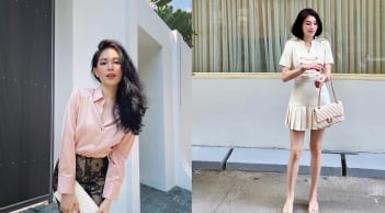 Linh Rin mix đồ đơn giản nhưng rất sang chảnh, chị em nên học hỏi ngay