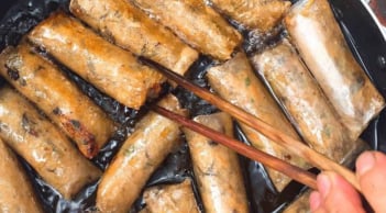 5 mẹo làm nem rán, chả giò giòn tan, vàng ruộm