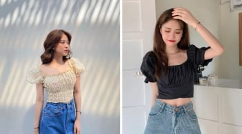 Điểm danh những kiểu áo giúp che bắp tay hiệu quả