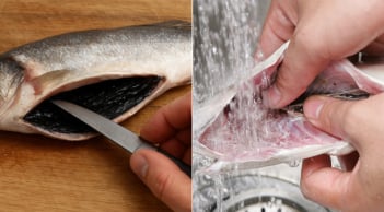 Vì sao phải cạo sạch lớp màng đen trong bụng cá trước khi nấu?