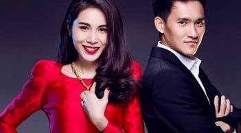 Phản ứng của Thủy Tiên và Công Vinh khi được hỏi về tin đồn hôn nhân