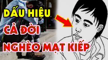 Đàn ông có nét tướng này dù tài ba tới mấy cũng khó thoát nghèo