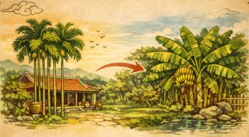 Vì sao thời xưa các cụ trồng cây “trước cau sau chuối”, ý nghĩa sâu sa nhiều người còn chưa biết