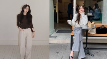 Bỏ quần đen sang một bên, quần trắng và xám đang chiếm lĩnh street style