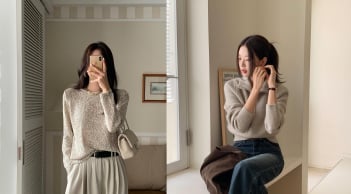 Muốn mặc đẹp với áo len màu trung tính, chị em cứ tham khảo 5 cách mix này