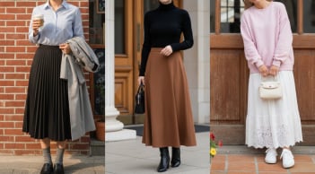 Chân váy chữ A che khuyết điểm đỉnh cao: 5 kiểu áo phối cùng là mặc gọn dáng, đẹp bền mùa nào cũng hợp