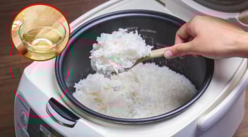 Nấu cơm chỉ bỏ nước lạnh là dại: Thả thêm loại gia vị này vào cơm thơm dẻo, tơi xốp ăn không ngán