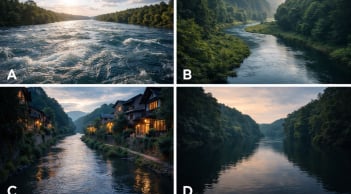 Quiz: Chọn 1 dòng sông để xem mức độ giàu có khi về già